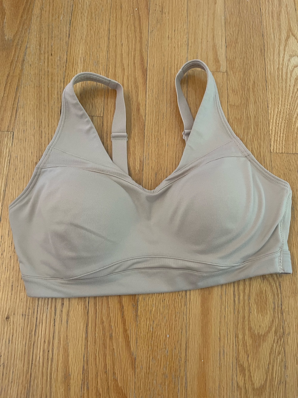 Under Armour Light Taupe Wireless Sports Bra